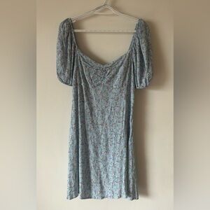 Elodie Floral Babydoll Mini Dress